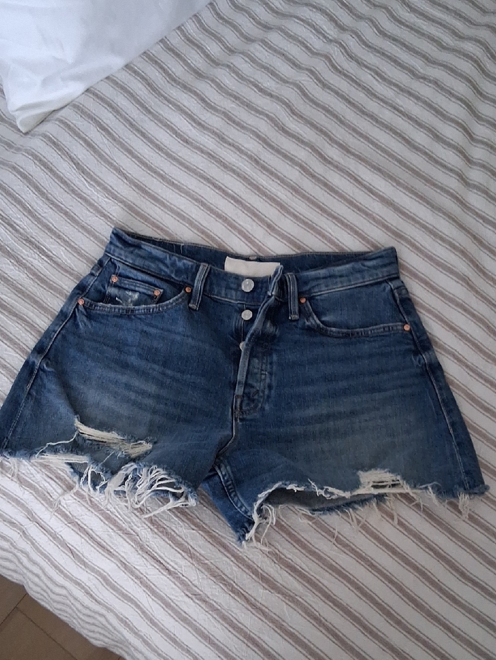 Mother Cut Off Shorts